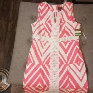 Taylor dress. Diamond print dress.